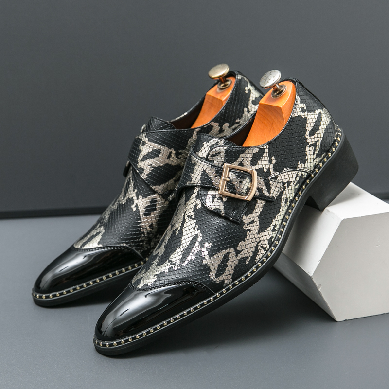 Men'S Formal Party Wear Shoes - Retro Klasyczne Buty Le Fu Męskie