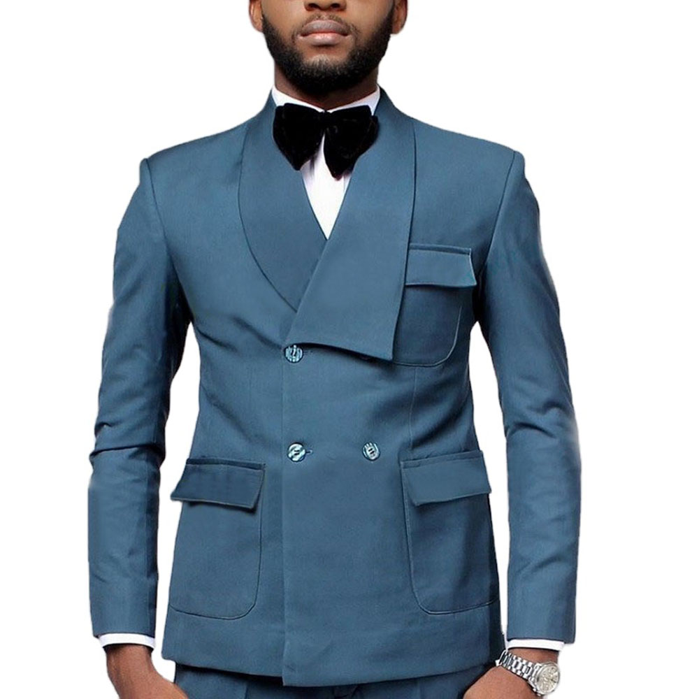 Formal Men Party Wear Jacket - Najnowszy projekt Dwurzędowe spodnie marynarskie w