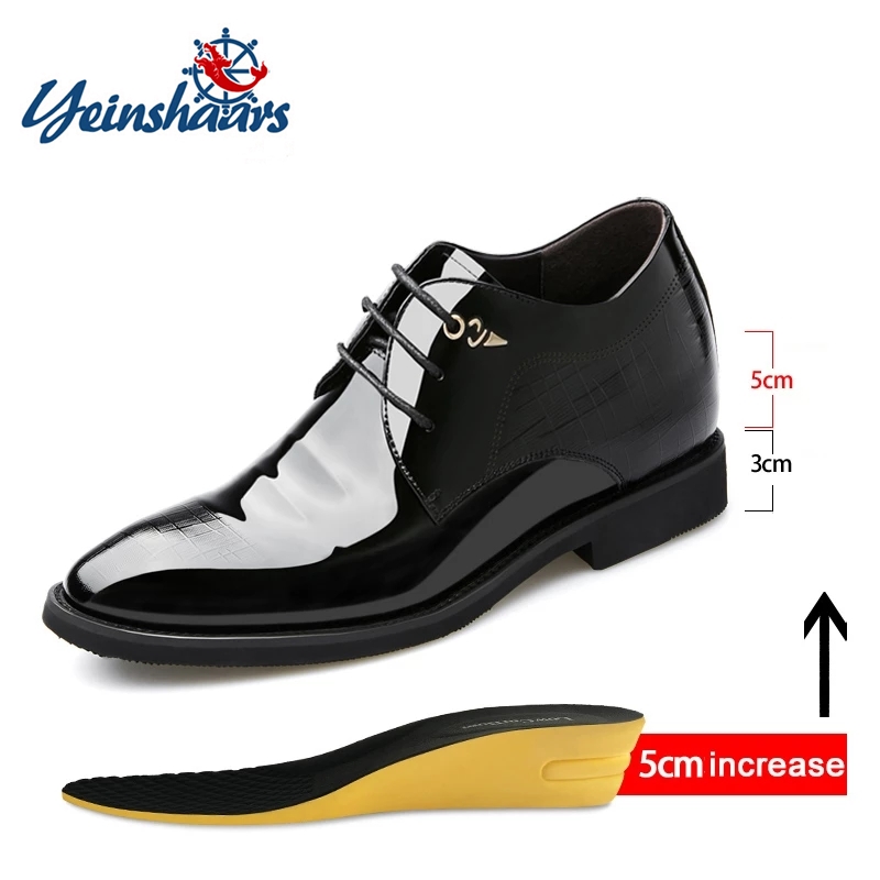 Men Formal Wear Pinterest - 3/6/8 Cm buty na koturnie mężczyźni
