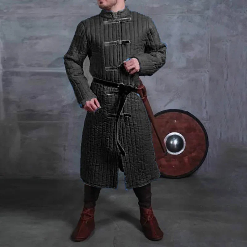 Men Formal Wear Vest - Średniowieczny Strój Wojownika Rycerza LARP Gambeson