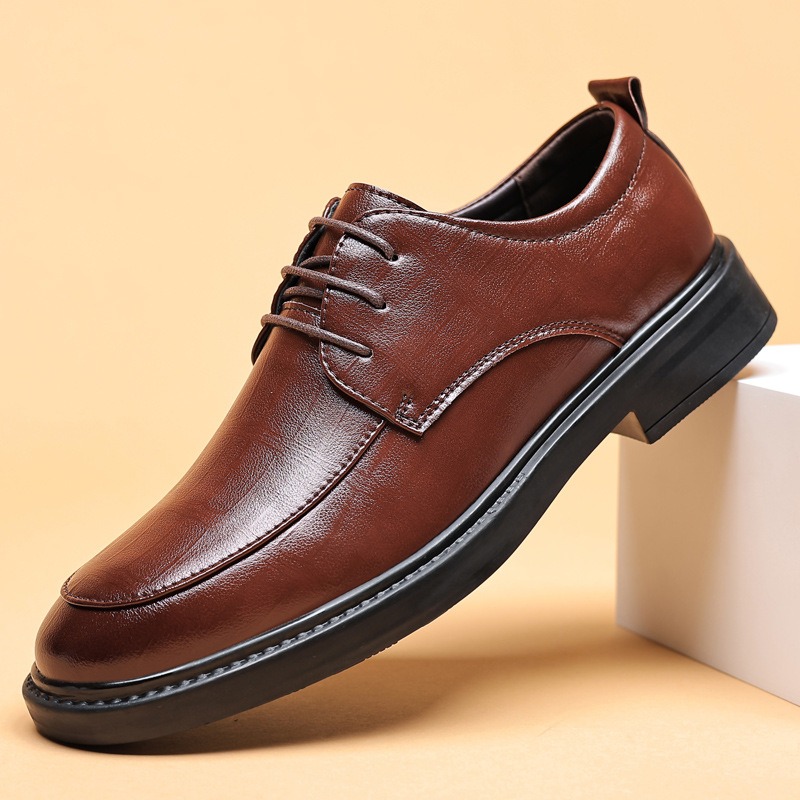 Men'S Formal Party Wear Shoes - Eleganckie buty męskie na platformie, derby,