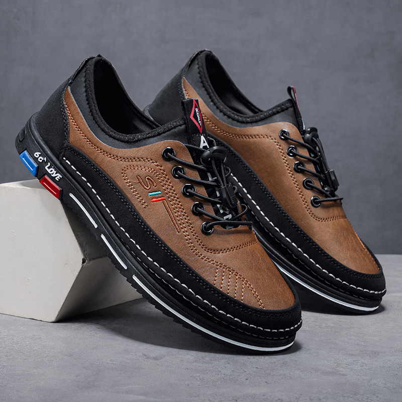 Formal Men Daily Wear Shoes - Męskie buty wizytowe w stylu vintage,