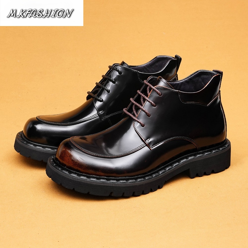 Men'S Formal Style - Męskie eleganckie buty biznesowe z błyszczącej