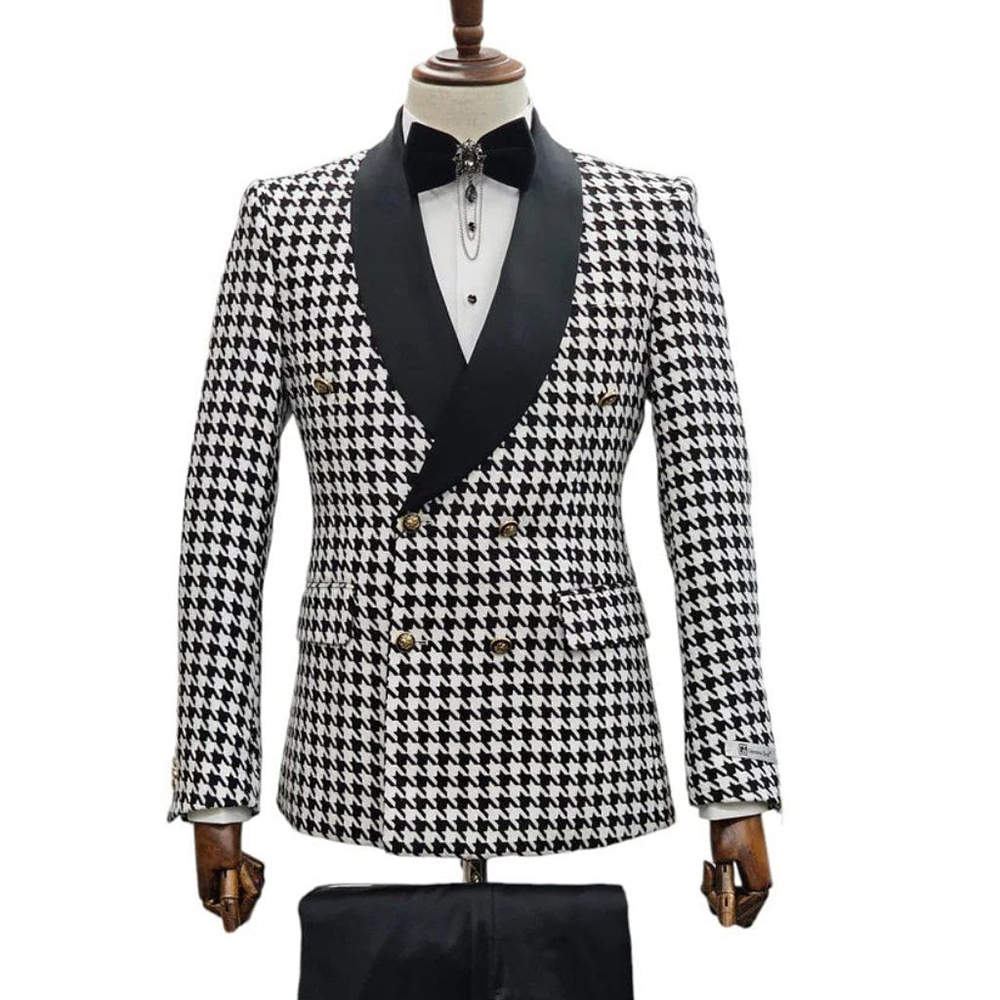 Men Formal Wear Wedding Guest - Męskie garnitury vintage, elegancki dwuczęściowy zestaw