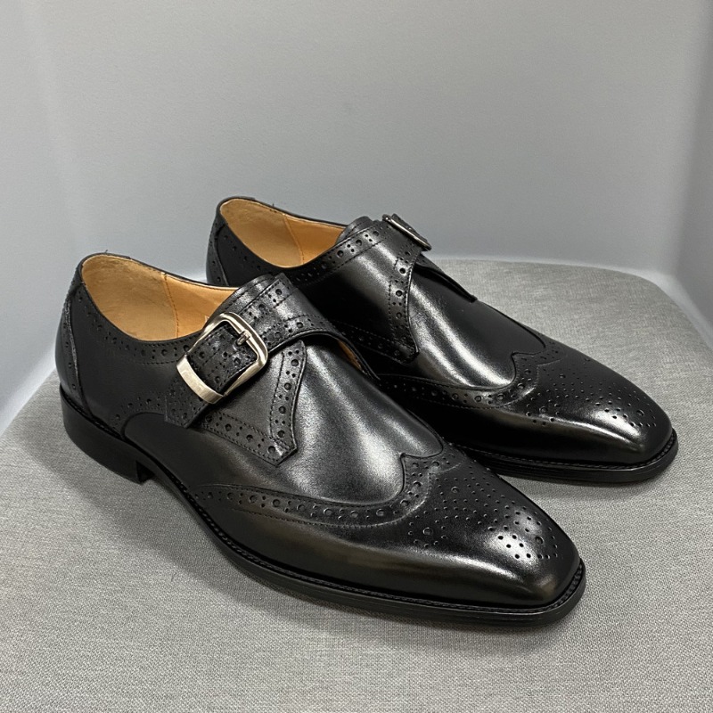Men'S Formal Party Wear Shoes - Męskie buty codzienne ze skóry naturalnej,