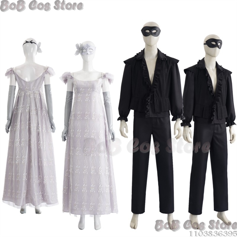 Men'S Formal Style - Sukienka w stylu retro, długa, elegancka,