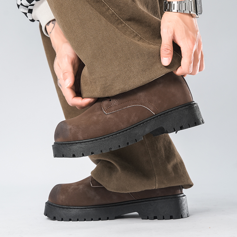Formal Men Daily Wear Shoes - Eleganckie męskie buty skórzane na sznurowadła,