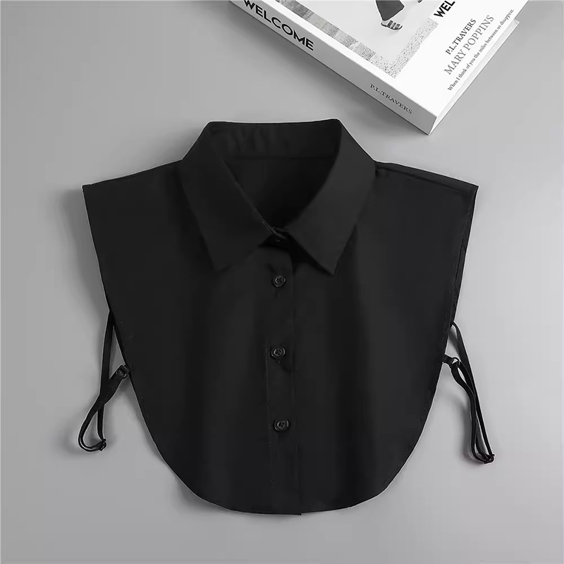 Men Formal Wear With Tie - Wygodny, odpinany kołnierzyk imitujący półkoszulę, biznesowy,