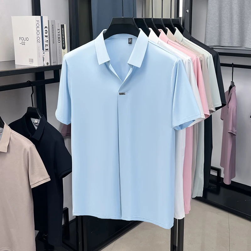 Męska koszula biznesowa z krót – Men'S Polo Formal Wear recenzja i cena