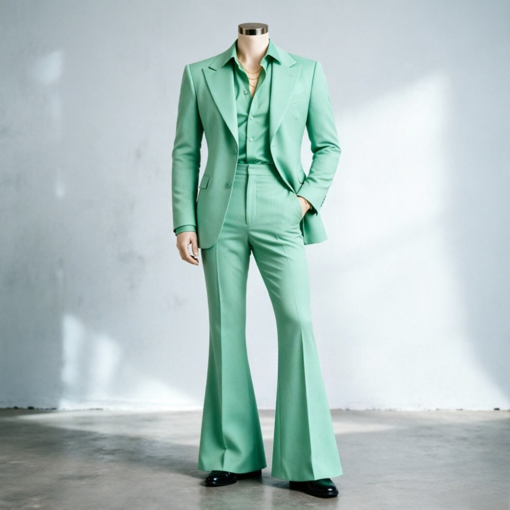 Garnitury męskie slim fit z sz – Men Formal Wear Wedding Guest recenzja i cena