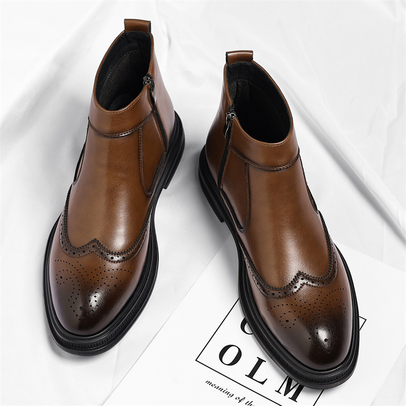 Jesienno-zimowe męskie buty bi – Men'S Formal Style recenzja i cena