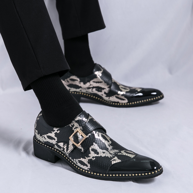 Retro Klasyczne Buty Le Fu Męs – Men'S Formal Party Wear Shoes recenzja i cena