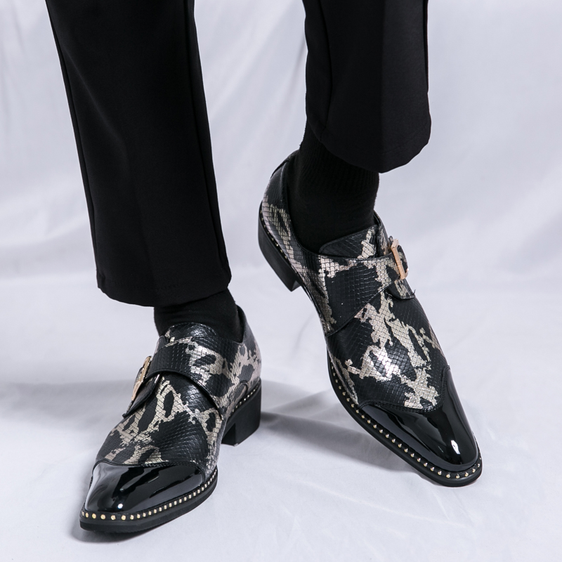 Retro Klasyczne Buty Le Fu Męs – Men'S Formal Party Wear Shoes recenzja i cena