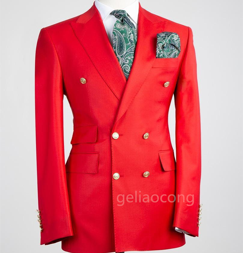 Garnitury ślubne męskie XS-6XL – Formal Men Party Wear Jacket recenzja i cena