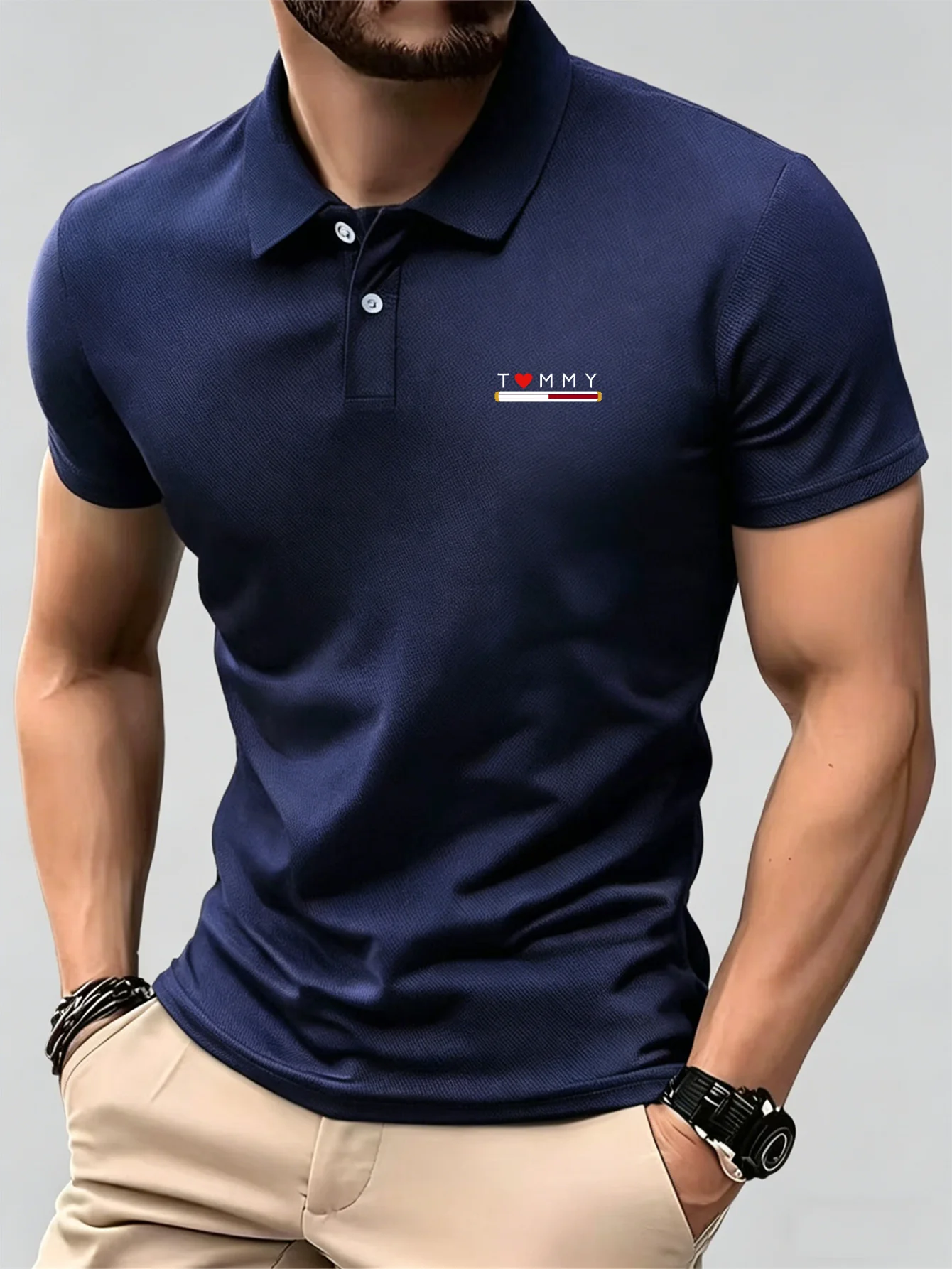 Nowa oddychająca koszulka polo – Men Formal Wear Pinterest recenzja i cena