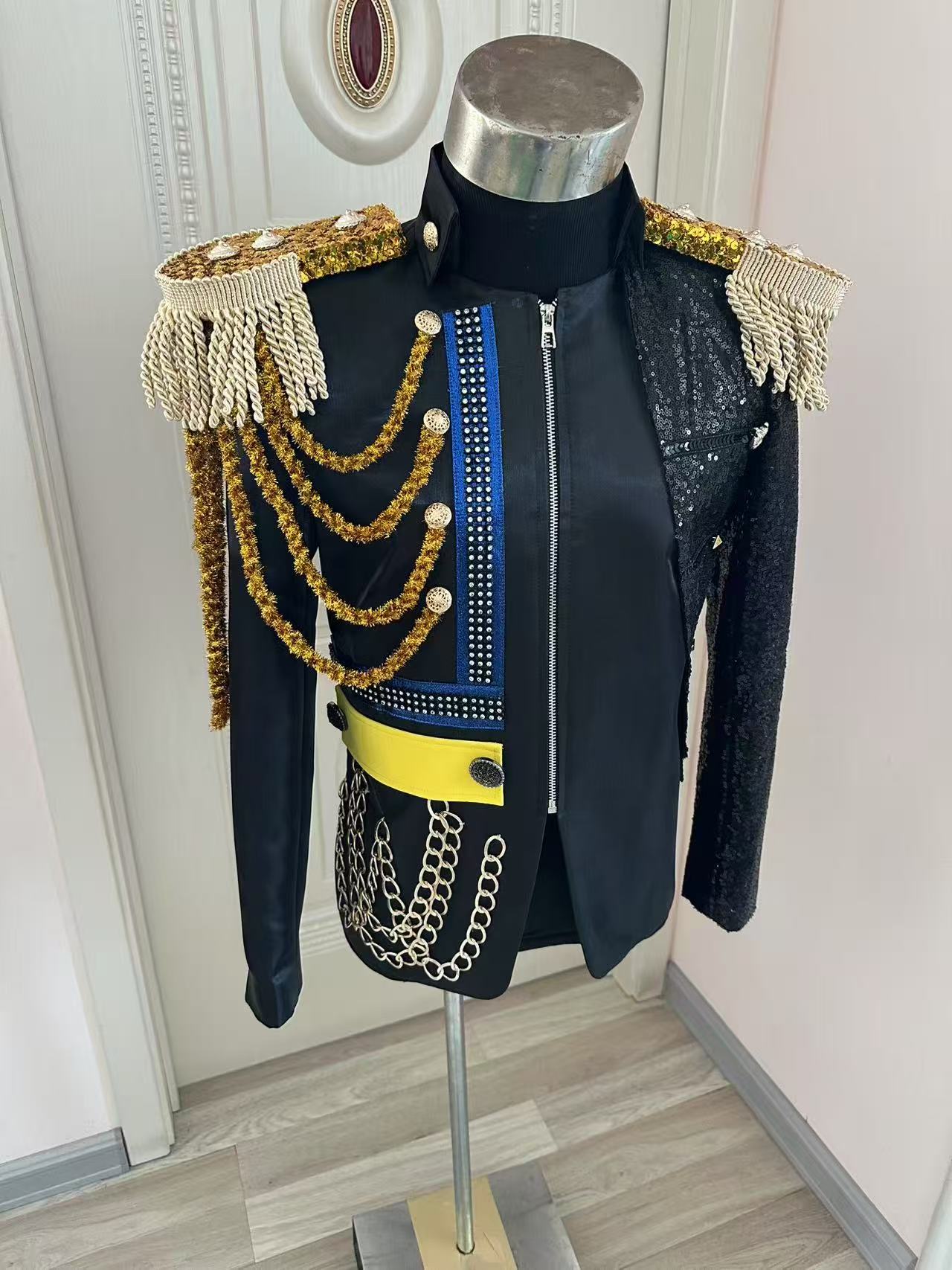 Nowa męska marynarka z frędzla – Men'S Formal Wear In Wedding recenzja i cena