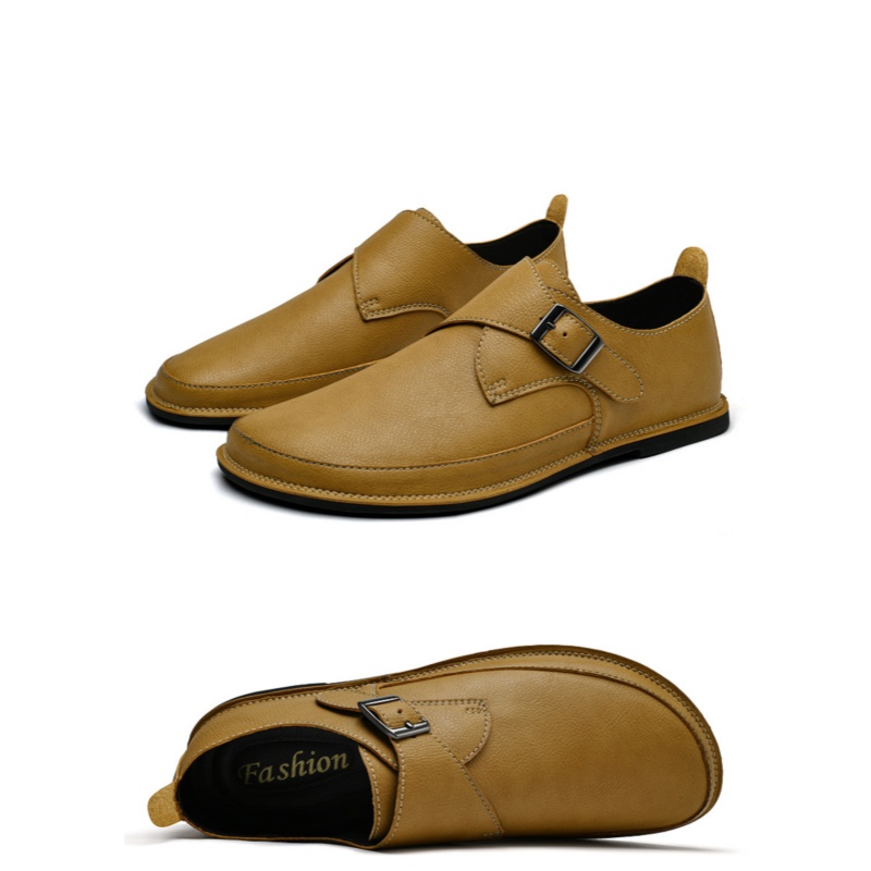 Męskie skórzane mokasyny w mod – Formal Men Daily Wear Shoes recenzja i cena
