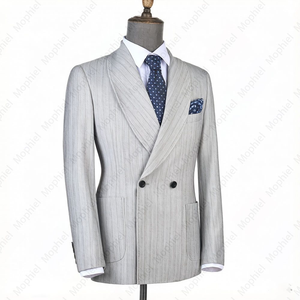 Mophiel Jasnoszary Garnitur Mę – Men'S Formal Wear In Wedding recenzja i cena