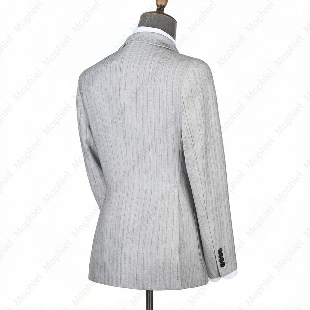 Mophiel Jasnoszary Garnitur Mę – Men'S Formal Wear In Wedding recenzja i cena