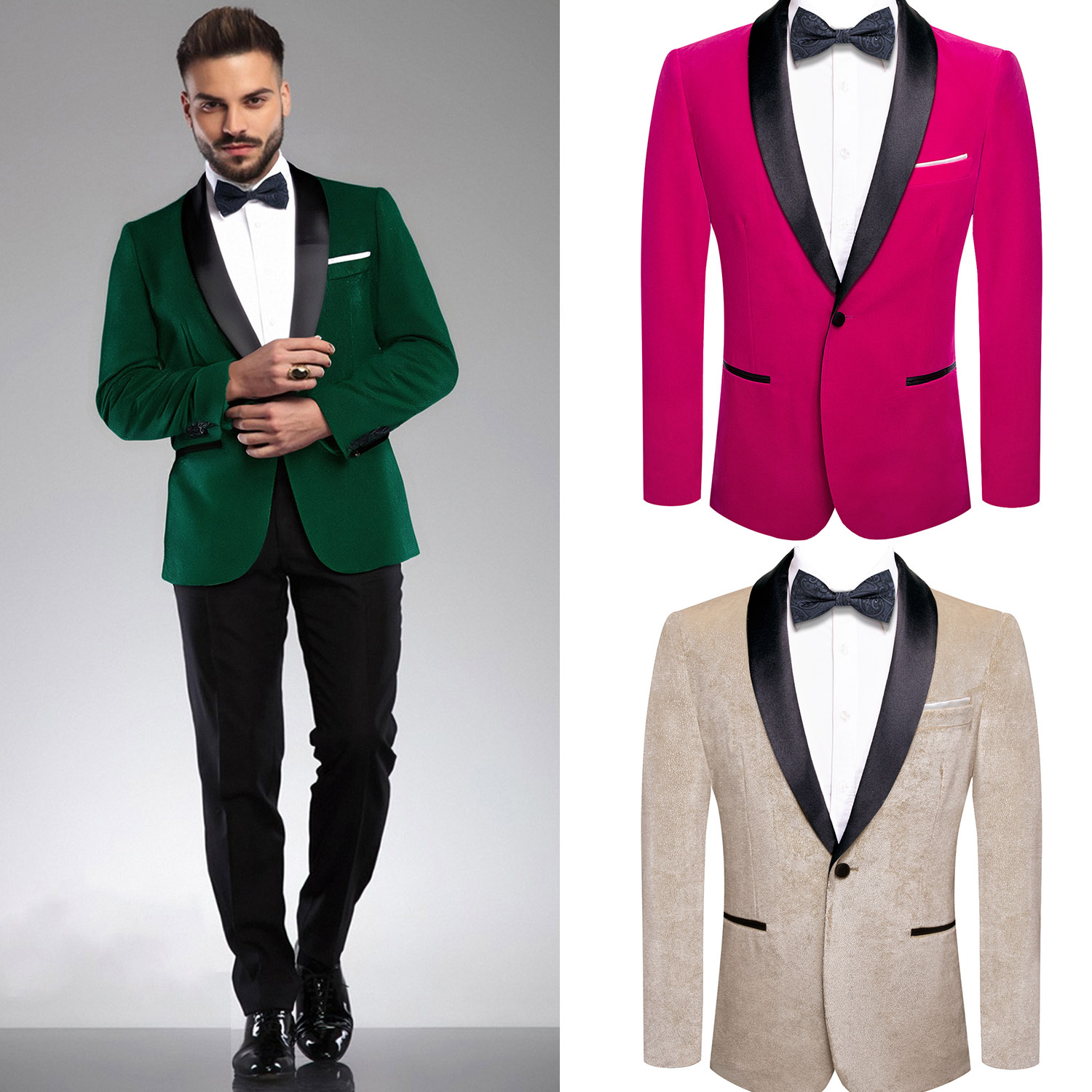 Marynarka jednorzędowa (bez mu – Men Formal Wear Without Suit recenzja i cena