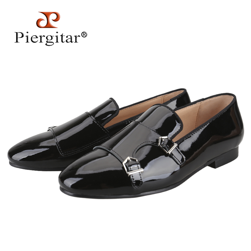 Piergitar nowe czarne kolorowe – Men'S Formal Party Wear Shoes recenzja i cena
