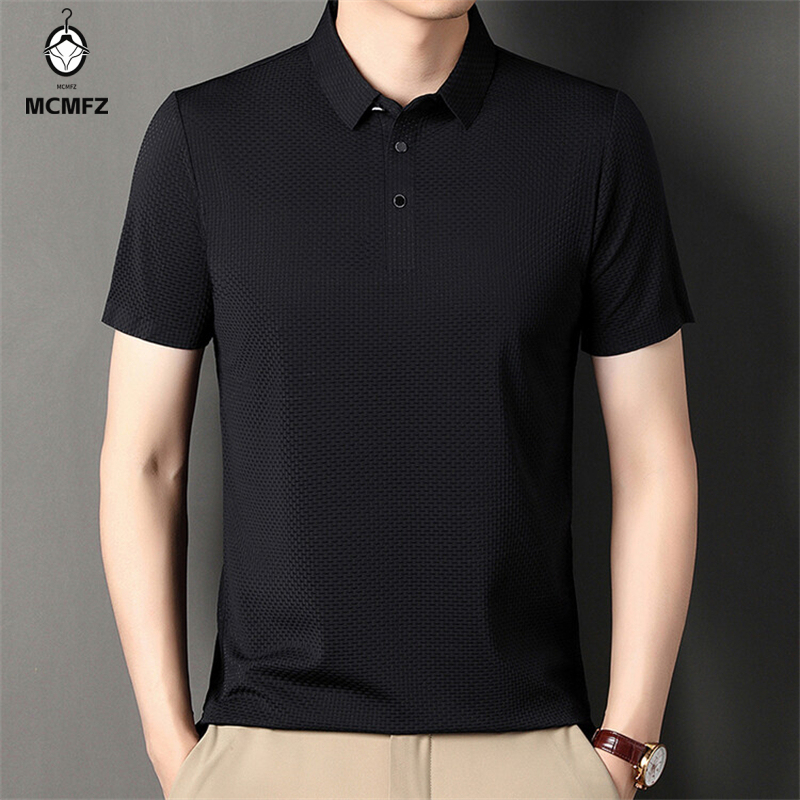 Męska koszulka polo z krótkim  – Men'S Polo Formal Wear recenzja i cena