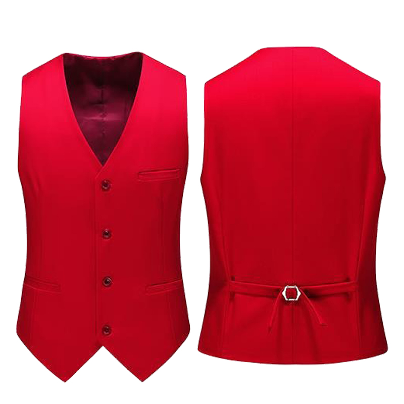 Męska kamizelka w 19 kolorach, – Men Formal Wear Vest recenzja i cena