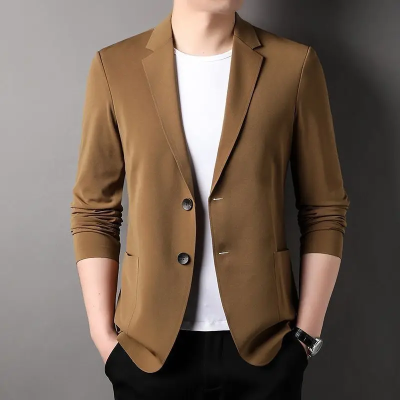 Nowe letnie męskie cienkie mar – Men Formal Wear For Summer recenzja i cena