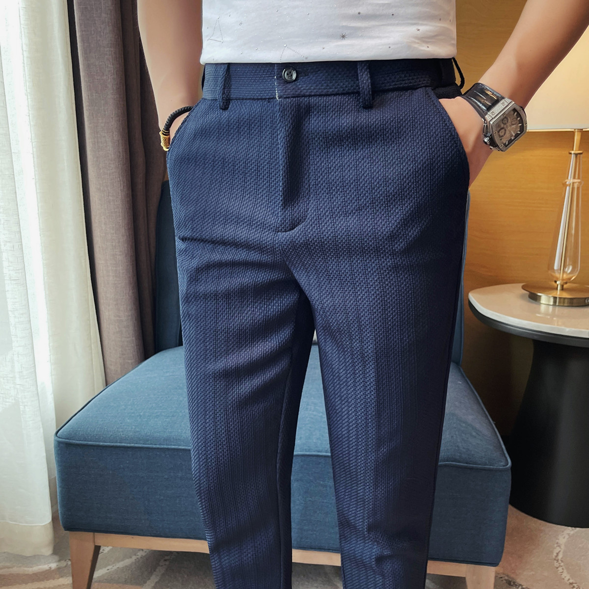 2025 Wiosna Lato Nowe Męskie C – Men Formal Wear Pinterest recenzja i cena