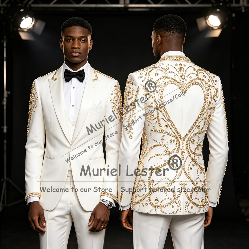 3-częściowy zestaw: męski garn – Men'S Formal Wear In Wedding recenzja i cena