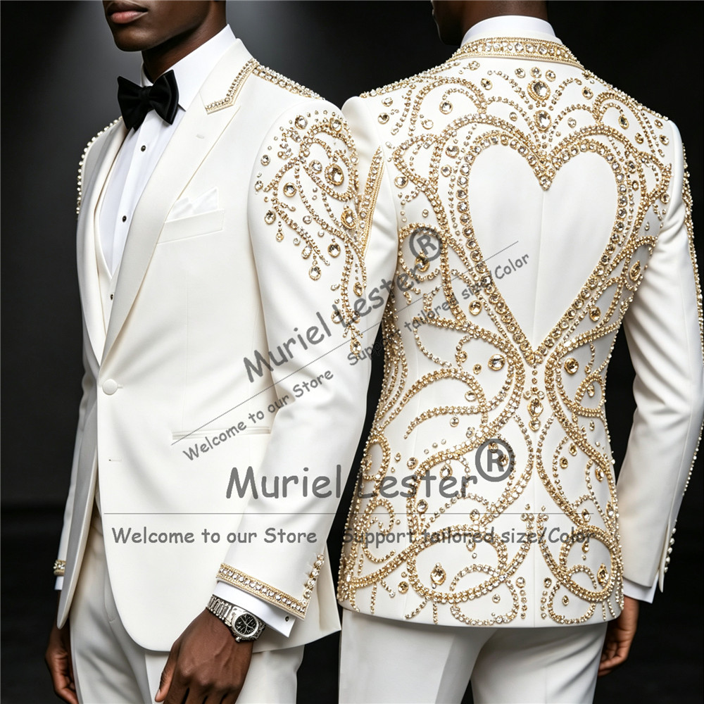3-częściowy zestaw: męski garn – Men'S Formal Wear In Wedding recenzja i cena