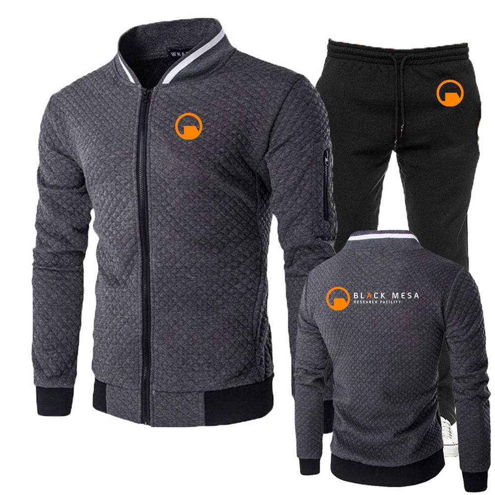 Czarny Zespół Badań Black Mesa – Slim Fit Suit Set recenzja i cena