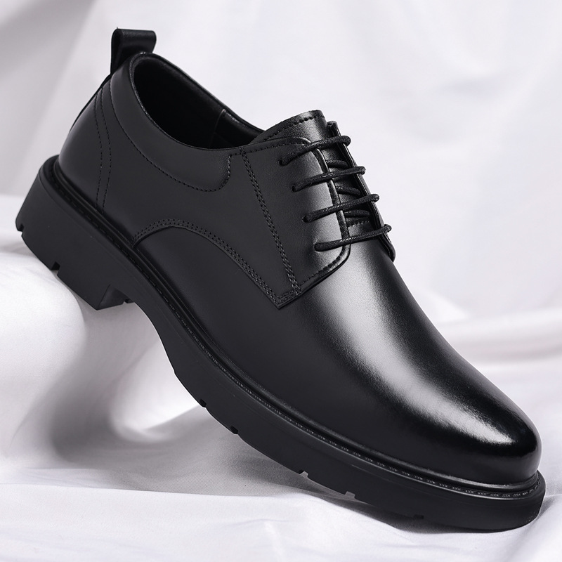 Męskie skórzane buty biznesowe – Men'S Formal Party Wear Shoes recenzja i cena