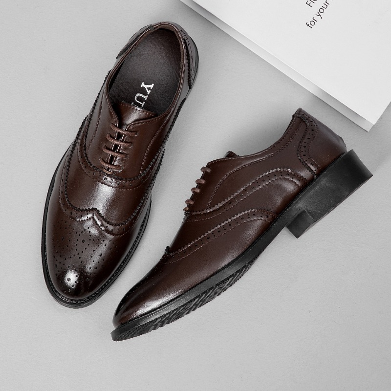 Eleganckie skórzane buty męski – Men Formal Wear For Summer recenzja i cena