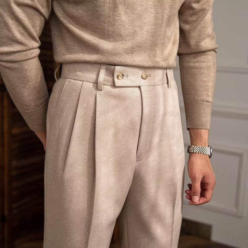 Klasyczne włoskie spodnie garn – Men Formal Wear Pinterest recenzja i cena