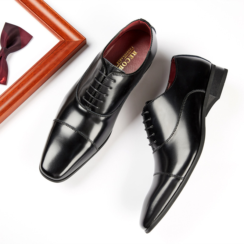 Męskie buty wizytowe skórzane  – Men Formal Wear Pinterest recenzja i cena