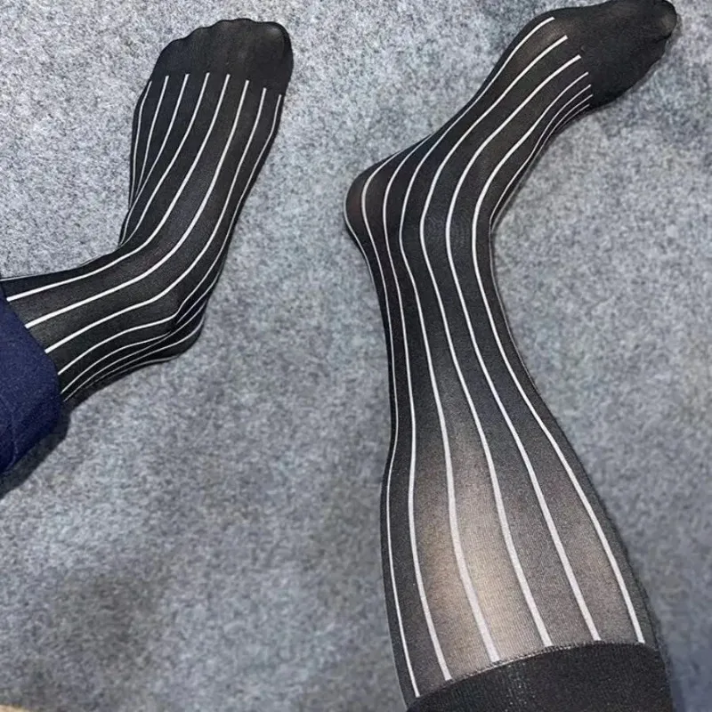 Męskie skarpetki w paski, ultr – Men Formal Wear Pinterest recenzja i cena