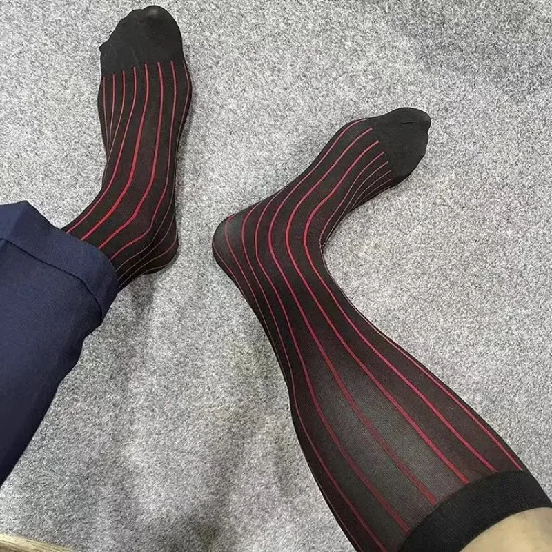 Męskie skarpetki w paski, ultr – Men Formal Wear Pinterest recenzja i cena