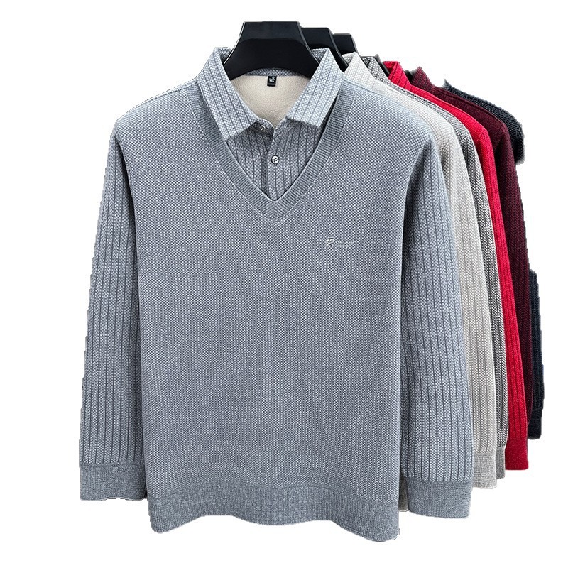 Męskie koszulki polo z długim  – Men'S Polo Formal Wear recenzja i cena