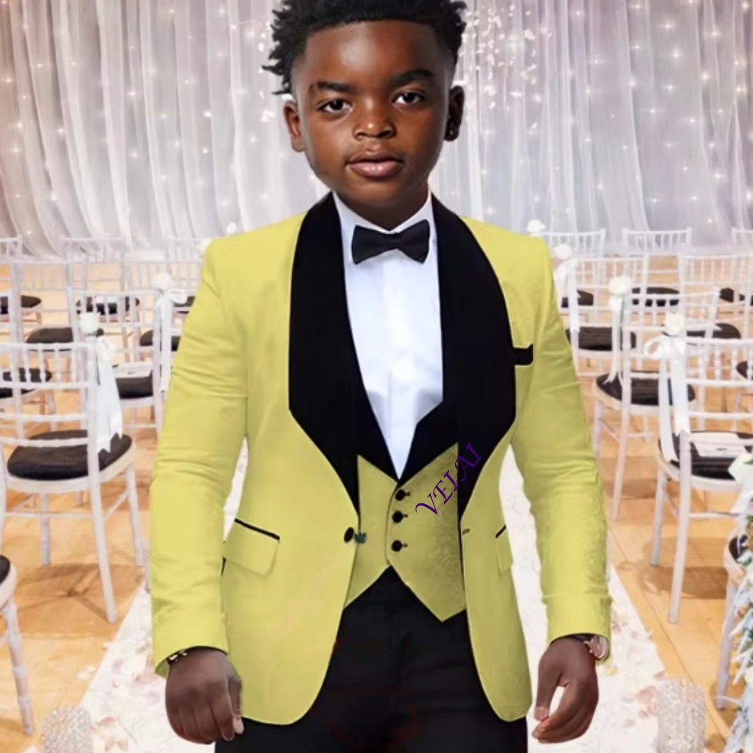 3-częściowy, wspaniały, żakard – Slim Fit Suit Set recenzja i cena