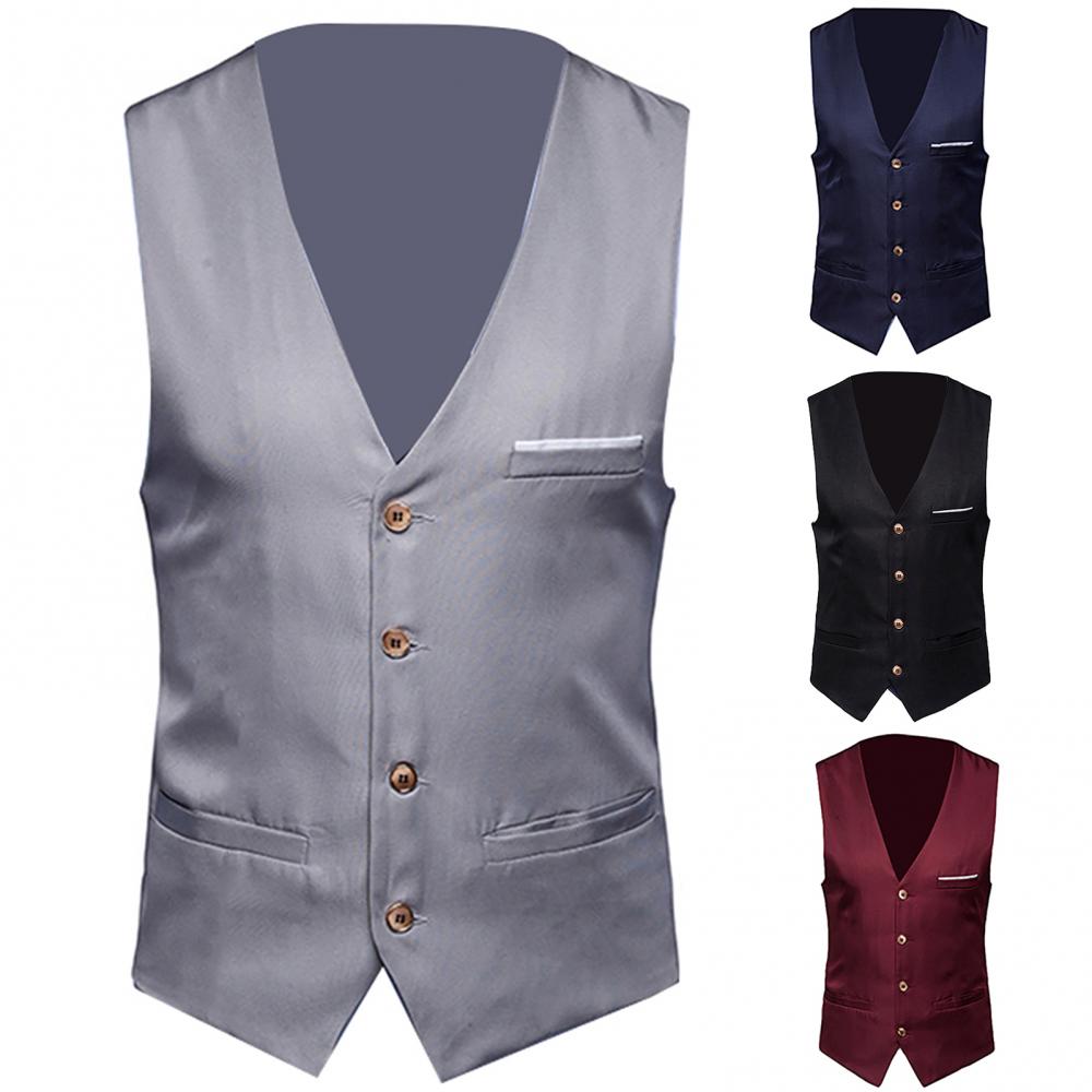 Kamizelki do garnituru dla męż – Men Formal Wear Vest recenzja i cena