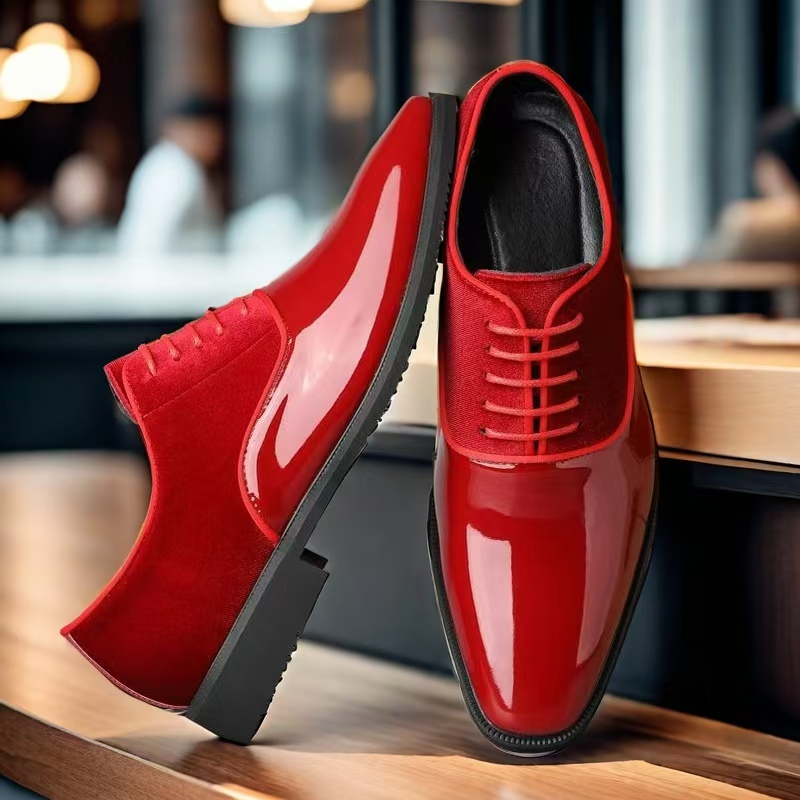 Męskie buty wizytowe Oxford z  – Men'S Formal Party Wear Shoes recenzja i cena