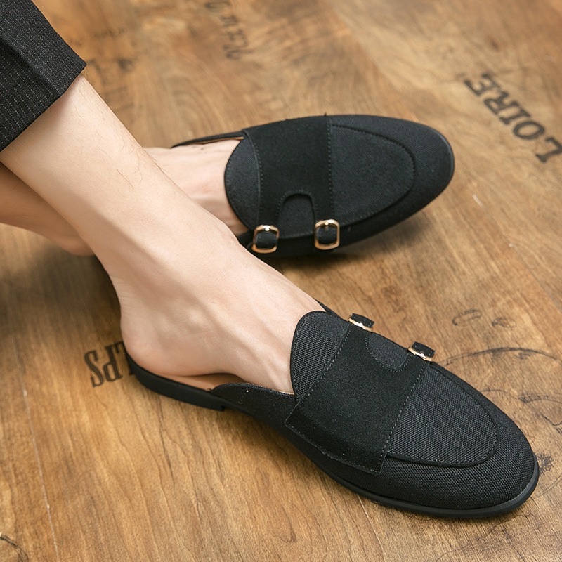 Męskie mule na płótnie, półbut – Men'S Formal Style recenzja i cena