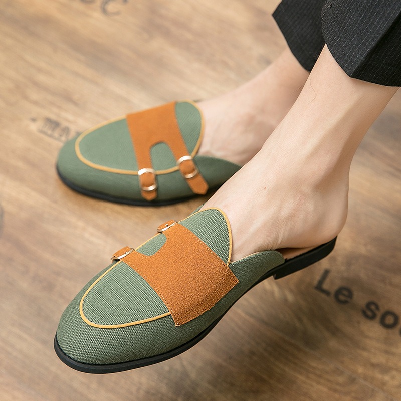Męskie mule na płótnie, półbut – Men'S Formal Style recenzja i cena