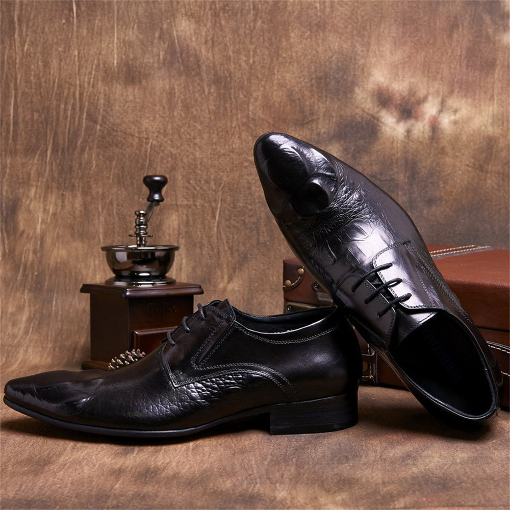 Męskie skórzane buty w stylu b – Men'S Formal Style recenzja i cena
