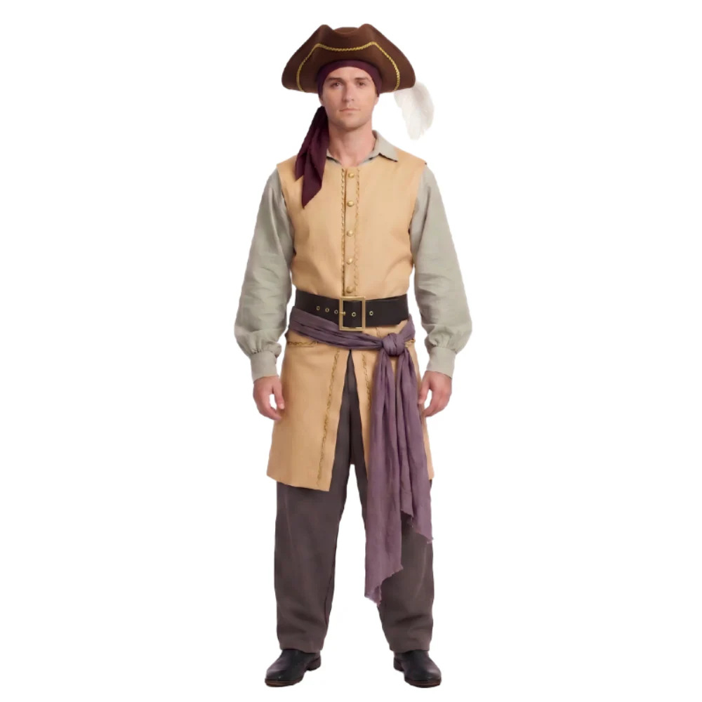 Kostium Pirata Kapitana Clarka – Men Formal Wear Vest recenzja i cena