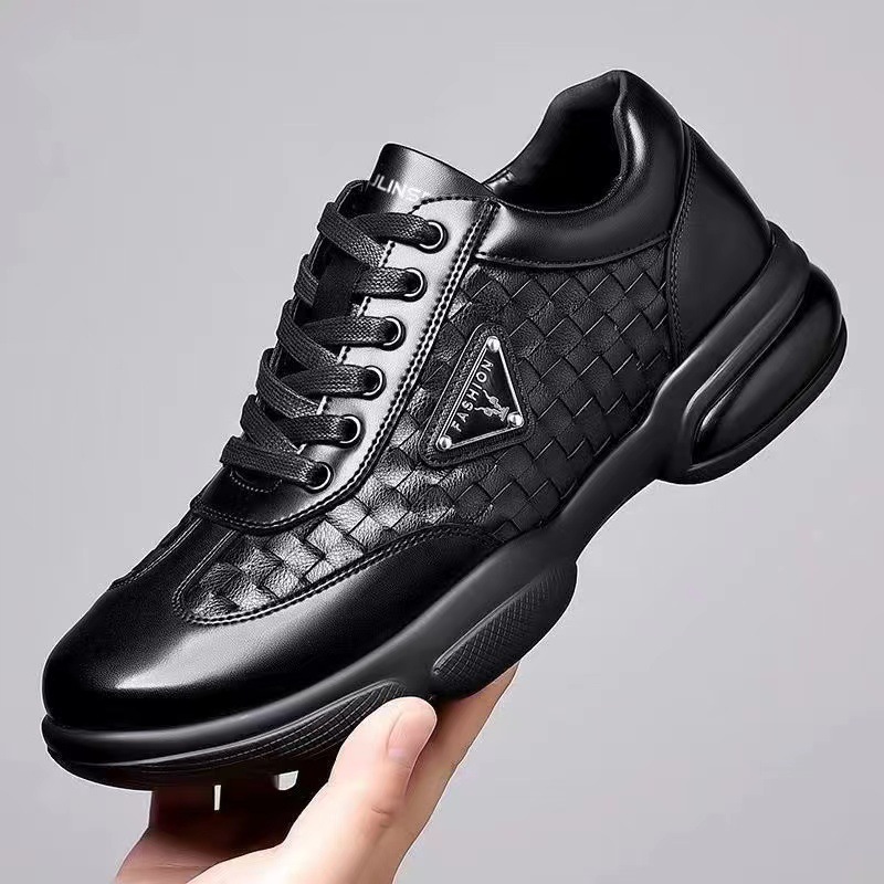 Nowe Męskie Skórzane Buty na P – Men Formal Wear For Summer recenzja i cena