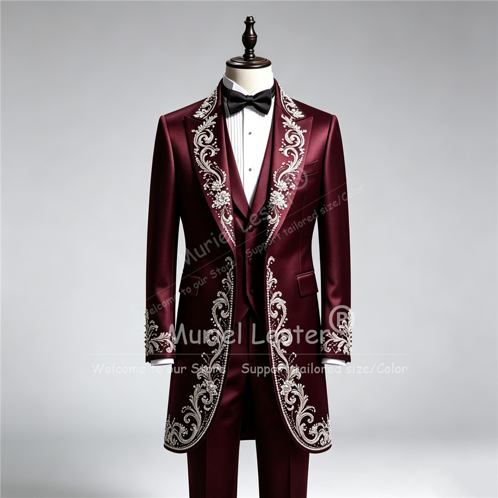 Luksusowe męskie garnitury ślu – Men'S Formal Wear In Wedding recenzja i cena